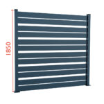 Modular Aluminium Fencing 1850mm TIA 120-A_2