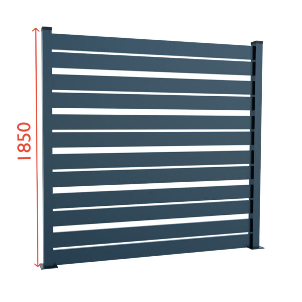 Modular Aluminium Fencing 1850mm TIA 120-A_2