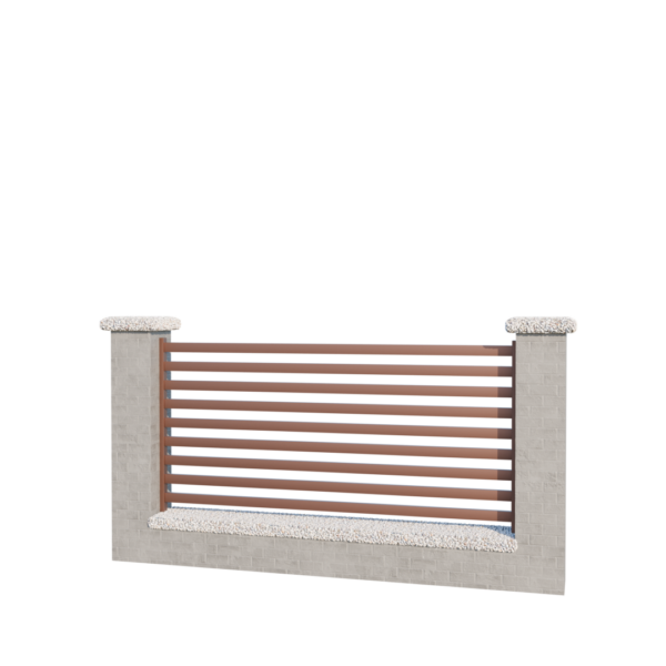 Modular Aluminium Fencing 925mm MIA 50-H_2