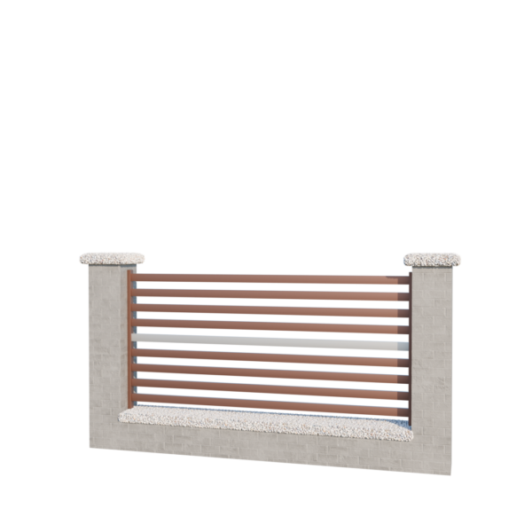 Modular Aluminium Fencing 925mm MIA 50-H1S_2