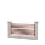 Modular Aluminium Fencing 925mm SIA 50-H1S_2