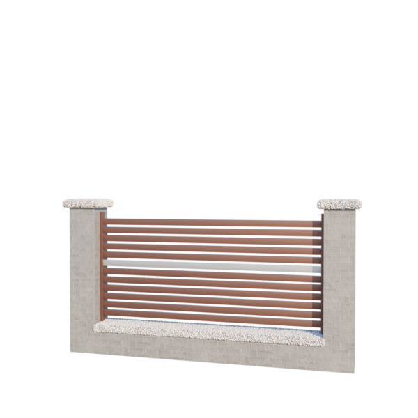 Modular Aluminium Fencing 925mm SIA 50-H1S_2