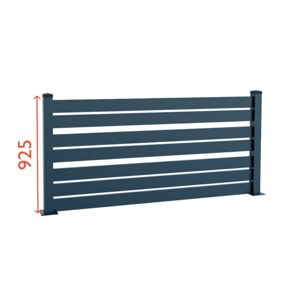 Modular Aluminium Fencing 925mm TIA 100-A_2