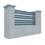 Modular Aluminium Fencing 925mm TIA 100-A_3