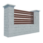 Modular Aluminium Fencing 925mm TIA 100-H_2