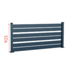 Modular Aluminium Fencing 925mm TIA 120-A_2