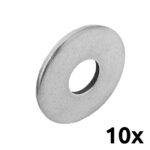 Plain washer DIN9021 M10 A2 10pcs/pack_1