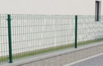 Post 60x40mm with base ZnPVC 1400mm 1.5mm green_3