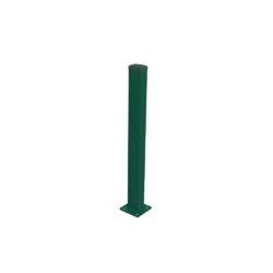 Post 60x40mm with base ZnPVC 1400mm 1.5mm green_1