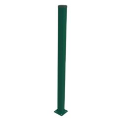 Post 60x40mm with base ZnPVC 2000mm green_1