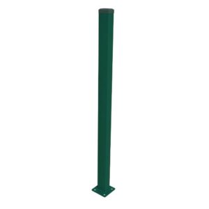 Post 60x40mm with base ZnPVC 2200mm green_1