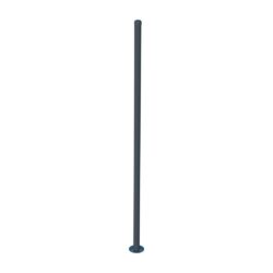 Post D48mm with base ZnPVC 1600mm anthracite_1