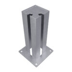 Post base ZnPVC 100x100mm_1