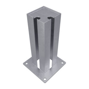 Post base ZnPVC 100x100mm_1