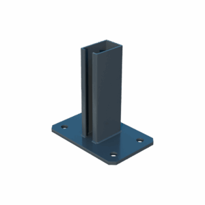 Post base ZnPVC 40x60mm anthracite_1