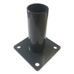 Post base ZnPVC D48mm anthracite_1