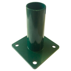 Post base ZnPVC D60mm green_1