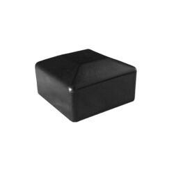 Post cap PVC 70x70mm black_1