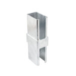 Post extender Zn 60x40mm 150mm_1
