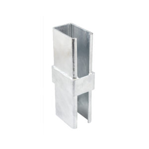 Post extender Zn 60x40mm 150mm_1