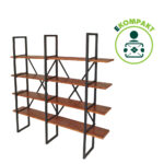 Shelf Unit TRAVEZ - 4 shelves