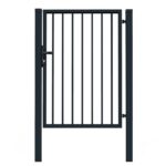 Single gate INDUSTRY ZnPVC 1000x1800mm