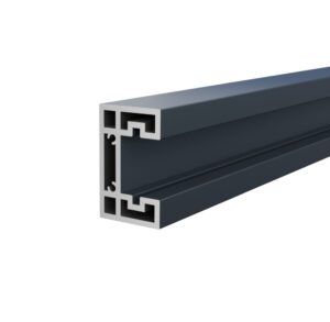 "U" profile 3000mm  for fence mounting on the wall