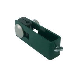 Universal fence bracket 70mm ZnPVC green_1