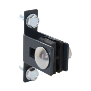 Universal fence bracket ZnPVC anthracite_1