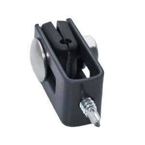 Universal fence bracket ZnPVC anthracite_1