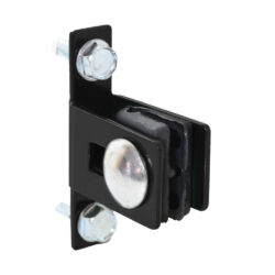 Universal fence bracket ZnPVC black M_1