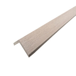 WPC cover strip White / black 40x40x2000mm_1