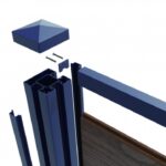 WPC fence board KASANDRA 258x20x1830mm