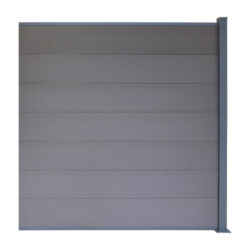 WPC fence set with post 1850mm KASANDRA anthracite_1