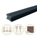 WPC solid base prism 40x25x2900mm