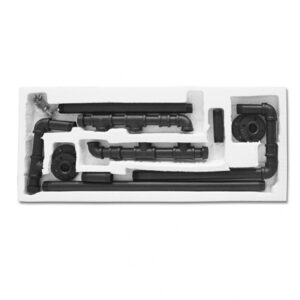 Wall shelf SNAKE redbrown - 014_2