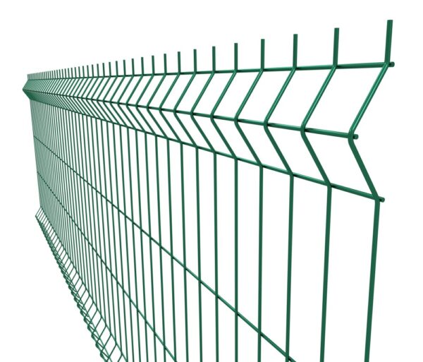 Welded fence panel ZnPVC 2500x1030x4mm green_2