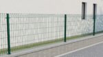 Welded fence panel ZnPVC 2500x1230x4mm green_4