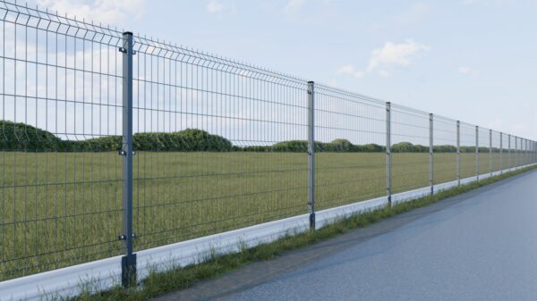 Welded fence panel ZnPVC 2500x1530x4mm anthracite_4