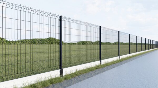Welded fence panel ZnPVC 2500x1530x4mm black_3
