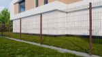 Welded fence panel ZnPVC 2500x1530x4mm brown_2