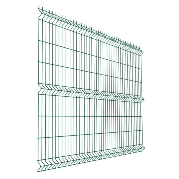 Welded fence panel ZnPVC 2500x1530x4mm green_2