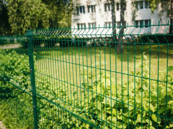 Welded fence panel ZnPVC 2500x1530x4mm green_3