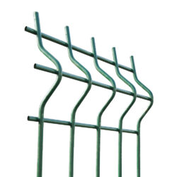 Welded fence panel ZnPVC 2500x830x5mm green_1