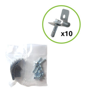 Weldmesh clip Zn 10pcs_1