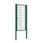 Wicket single gate 2D BOX ZnPVC 1000x2000mm