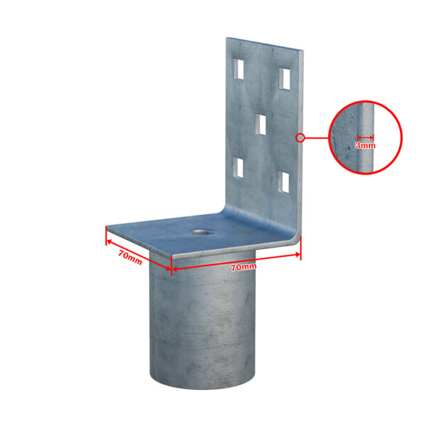 ground screw extension Zn "L" 70x70x90x52mm_2