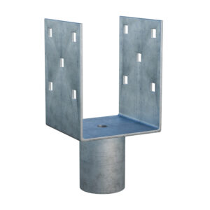 ground screw extension Zn "U" 100x90x120x60mm_1