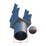 ground screw extension Zn "U" 75x75x165x60mm_3