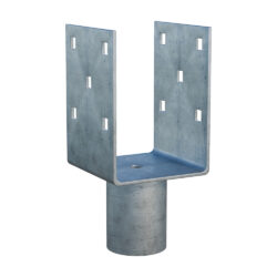 ground screw extension Zn "U" 90x90x120x52mm_1